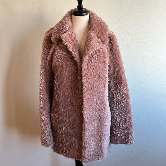 ALC Dyed Lamb Shearling Coat - Picture 1 of 6